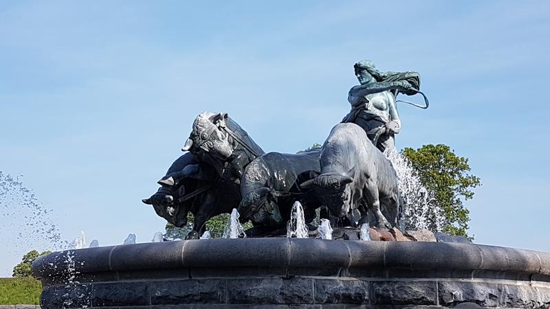 Kopenhagen, Gefion Springbrunnen