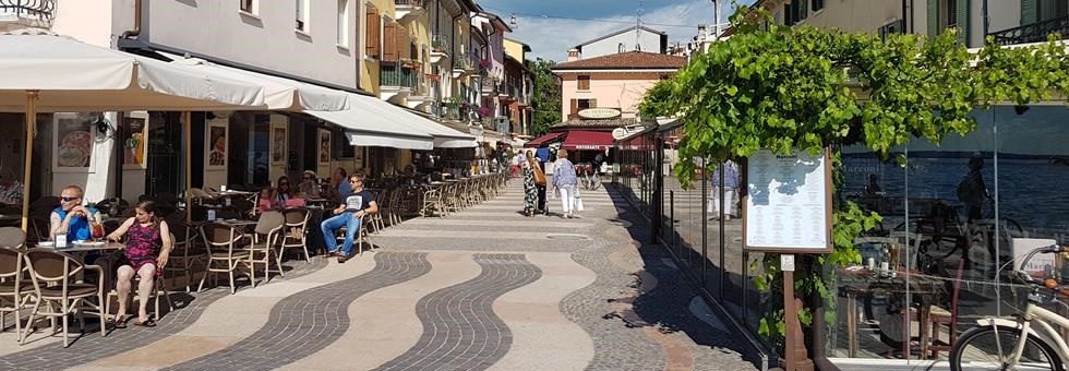 Lazise, Gasse in der Altstadt
