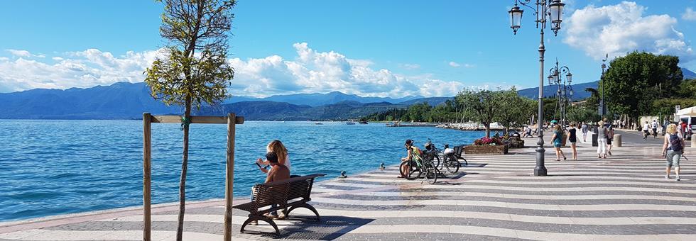 Lazise, Promenade