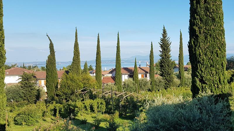 Hotel Relais Agli Olivi, Lazise - Aussicht aus der 2. Etage